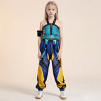 Lotus Pop Hero – K-Pop Fantasy Costume for Girls