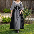 European Medieval Retro Queen Dress – Halloween Costume - Tunic Costumes