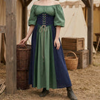 European Medieval Retro Queen Dress – Halloween Costume - Tunic Costumes