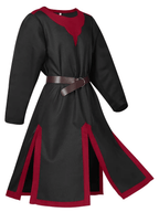 Men's Viking Knight Tunic | Templar Crusader Medieval Costume for LARP & Cosplay - Tunic Costumes