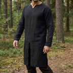 Men's Linen Viking Tunic, Medieval Renaissance Faire Cosplay - Tunic Costumes