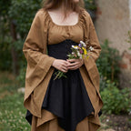 Women's Viking Medieval Dress | Renaissance Nordic Warrior Costume for LARP & Cosplay - Tunic Costumes