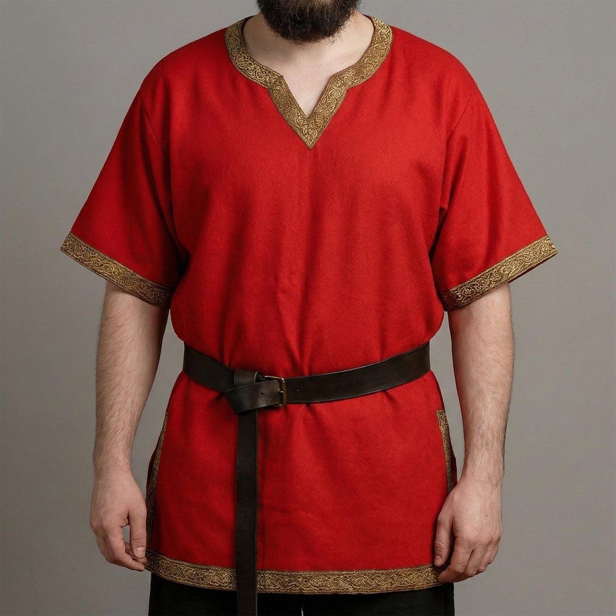 Men's Medieval Viking Tunic, Ren Faire Cosplay, LARP Costume - Tunic Costumes
