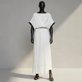 Men's Gladiator Toga Costume, Greek Roman Outfit, Gold Laurel Crown - Tunic Costumes