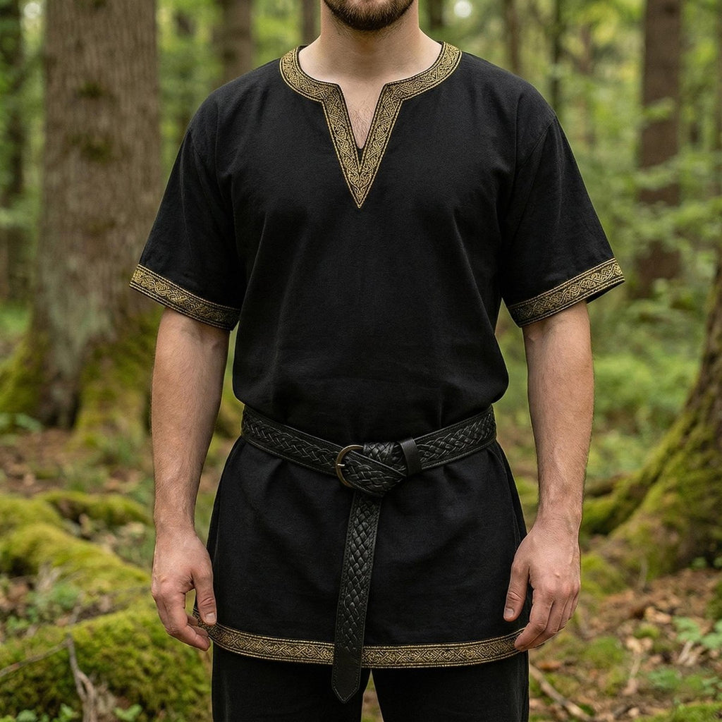 Men's Medieval Viking Tunic, Ren Faire Cosplay, LARP Costume - Tunic Costumes