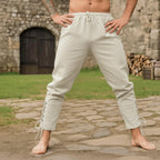 Men's Viking Pants, Medieval Renaissance Trousers, Larp Cosplay - Tunic Costumes