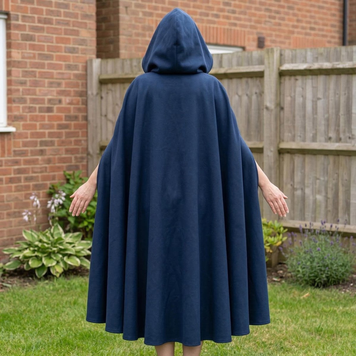 Emerald Green Elven Hooded Cloak, Medieval Renaissance Fantasy Cosplay Outfit - Tunic Costumes