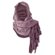 Apocalyptic Hooded Scarf Cape, Distressed Desert Style Shawl, Ragged Hooded Wrap, Avant - Garde Streetwear, Gothic Festival Scarf - Tunic Costumes